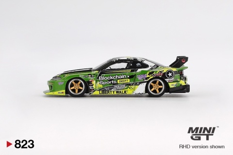 NISSAN SILVIA S15 LB-Super Silhouette #555 V2 F. Drift MGT00823 MiniGT 1:64