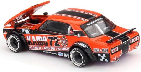 NISSAN SKYLINE 2000GT-R (KPGC10) Kaido Racing V1 KHMG195 MiniGT 1:64