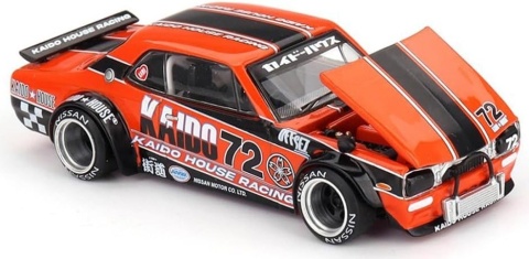NISSAN SKYLINE 2000GT-R (KPGC10) Kaido Racing V1 KHMG195 MiniGT 1:64