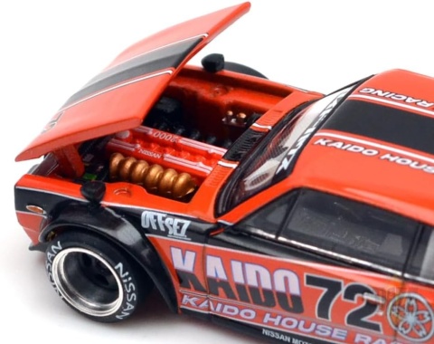 NISSAN SKYLINE 2000GT-R (KPGC10) Kaido Racing V1 KHMG195 MiniGT 1:64