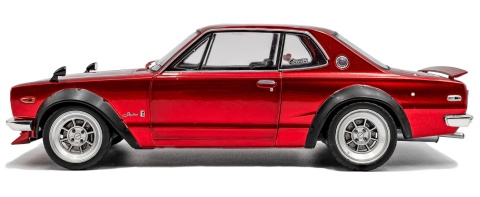 NISSAN SKYLINE (C10) Hakosuka 1970 model S1813002 Solido 1:18 czerwony