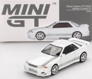 NISSAN SKYLINE GT-R (R32) VeilSide Combat C-I MGT01066 MiniGT 1:64 biały