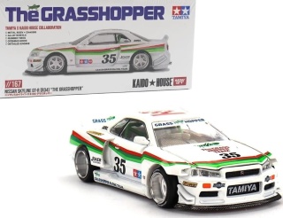 NISSAN SKYLINE GT-R (R34) KAIDO THE GRASSHOPPER V1 1999 KHMG167 MiniGT 1:64
