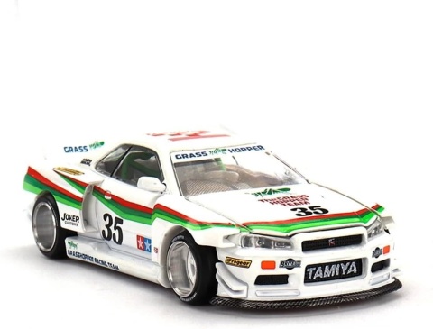 NISSAN SKYLINE GT-R (R34) KAIDO THE GRASSHOPPER V1 1999 KHMG167 MiniGT 1:64