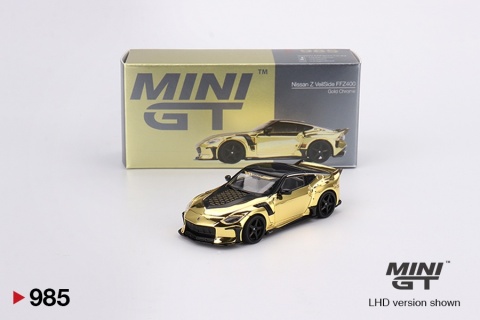 NISSAN Z400 VEILSIDE FFZ400 2024 Gold Chrome MGT00985 MiniGT 1:64