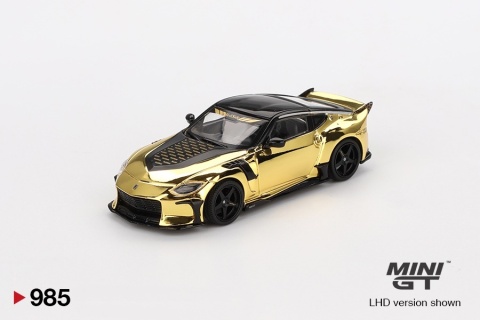 NISSAN Z400 VEILSIDE FFZ400 2024 Gold Chrome MGT00985 MiniGT 1:64