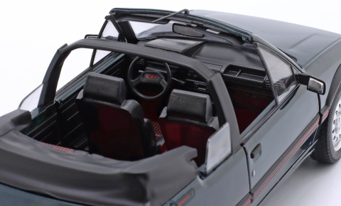 PEUGEOT 205 CTI 1986 cabrio model metal S1806204 Solido 1:18 ciemny zielony