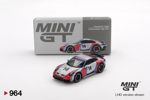 PORSCHE 911 (992) DAKAR 2024 Rally 1978 Tribute MGT00964 MiniGT 1:64