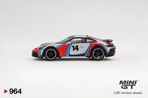 PORSCHE 911 (992) DAKAR 2024 Rally 1978 Tribute MGT00964 MiniGT 1:64