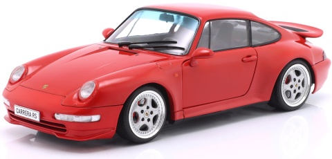 PORSCHE 911 (993) Carrera RS 1997 model S1810104 Solido 1:18 guards red