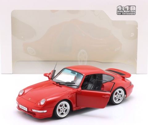 PORSCHE 911 (993) Carrera RS 1997 model S1810104 Solido 1:18 guards red