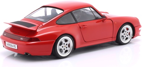 PORSCHE 911 (993) Carrera RS 1997 model S1810104 Solido 1:18 guards red