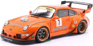 PORSCHE 911 (993) RWB Rauh-Welt Jagermeister #7 model S1808506 Solido 1:18