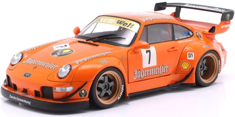 PORSCHE 911 (993) RWB Rauh-Welt Jagermeister #7 model S1808506 Solido 1:18