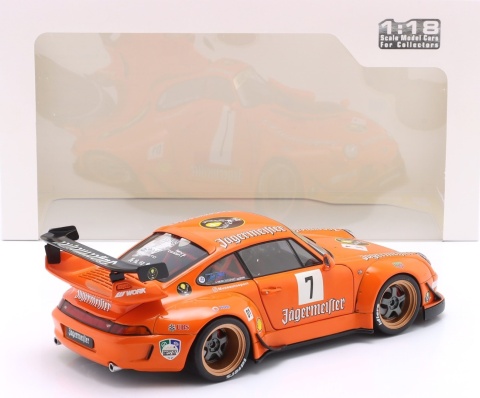 PORSCHE 911 (993) RWB Rauh-Welt Jagermeister #7 model S1808506 Solido 1:18