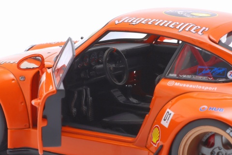 PORSCHE 911 (993) RWB Rauh-Welt Jagermeister #7 model S1808506 Solido 1:18