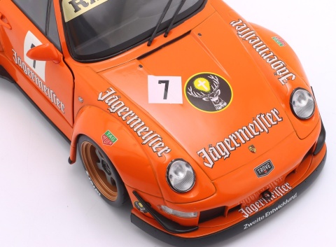 PORSCHE 911 (993) RWB Rauh-Welt Jagermeister #7 model S1808506 Solido 1:18