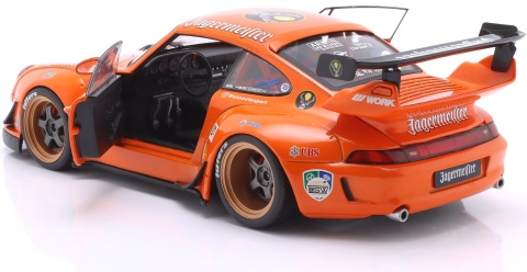 PORSCHE 911 (993) RWB Rauh-Welt Jagermeister #7 model S1808506 Solido 1:18