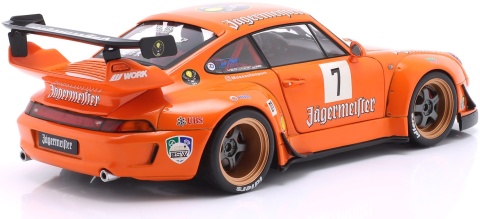 PORSCHE 911 (993) RWB Rauh-Welt Jagermeister #7 model S1808506 Solido 1:18