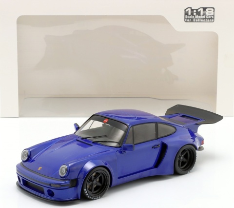 PORSCHE 911 KS-R by Khyzyl Saleem 2024 model S1810503 Solido 1:18 niebieski