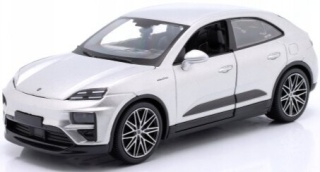 Porsche Macan 4 Electric 1:24 model Bburago 21114 biały