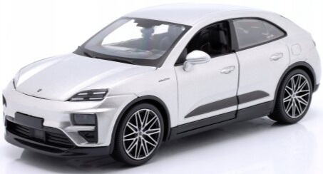 Porsche Macan 4 Electric 1:24 model Bburago 21114 biały