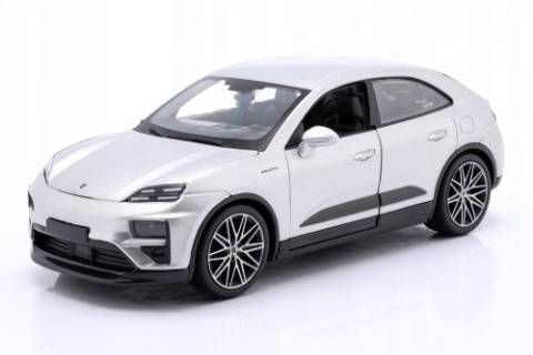 Porsche Macan 4 Electric 1:24 model Bburago 21114 biały
