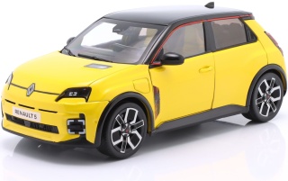 RENAULT 5 E-Tech 2024 Pop model metal S1812602 Solido 1:18 żółty