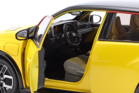 RENAULT 5 E-Tech 2024 Pop model metal S1812602 Solido 1:18 żółty