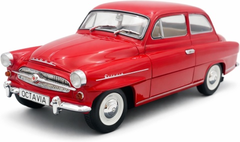 Skoda Octavia Super 1959 model 124265 WhiteBox 1:24 czerwony