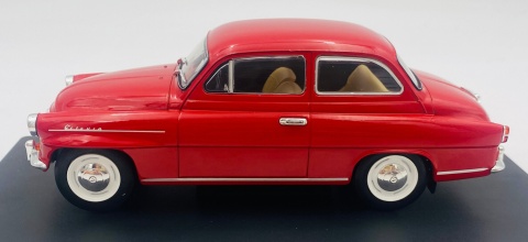 Skoda Octavia Super 1959 model 124265 WhiteBox 1:24 czerwony