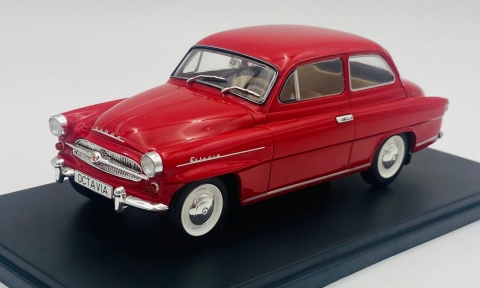 Skoda Octavia Super 1959 model 124265 WhiteBox 1:24 czerwony