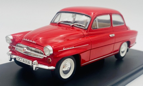 Skoda Octavia Super 1959 model 124265 WhiteBox 1:24 czerwony