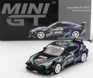 TOYOTA GR86 HKS TYPE R Tokyo Auto Salon 2022 MGT01005 MiniGT 1:64
