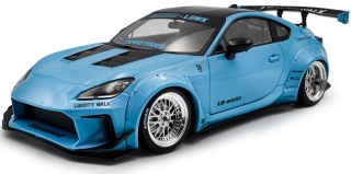 TOYOTA GR86 LBWK Body Kit 2024 model S1813601 Solido 1:18 niebieski