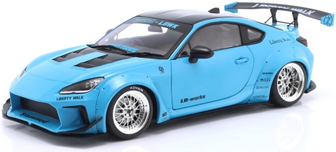 TOYOTA GR86 LBWK Body Kit 2024 model S1813601 Solido 1:18 niebieski