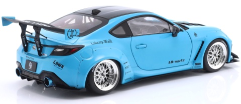 TOYOTA GR86 LBWK Body Kit 2024 model S1813601 Solido 1:18 niebieski