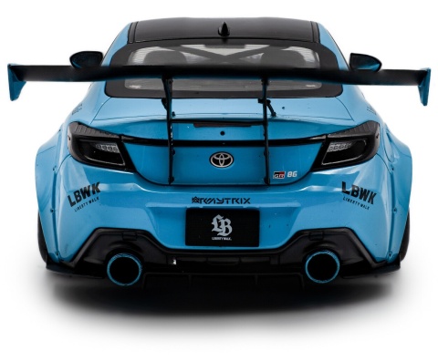 TOYOTA GR86 LBWK Body Kit 2024 model S1813601 Solido 1:18 niebieski
