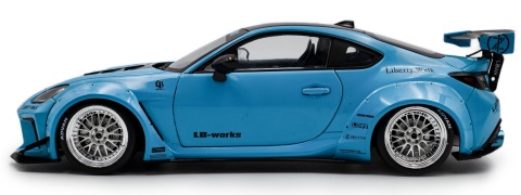 TOYOTA GR86 LBWK Body Kit 2024 model S1813601 Solido 1:18 niebieski