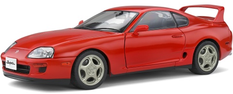 Toyota Supra MK4 1993 model S1807601 Solido 1:18 czerwony