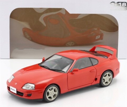 Toyota Supra MK4 1993 model S1807601 Solido 1:18 czerwony
