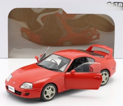 Toyota Supra MK4 1993 model S1807601 Solido 1:18 czerwony