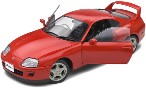 Toyota Supra MK4 1993 model S1807601 Solido 1:18 czerwony