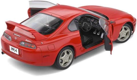 Toyota Supra MK4 1993 model S1807601 Solido 1:18 czerwony