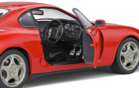 Toyota Supra MK4 1993 model S1807601 Solido 1:18 czerwony