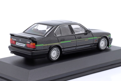 BMW ALPINA B10 Biturbo (E34) 1994 S4310406 Solido 1:43 czarny metalizowany
