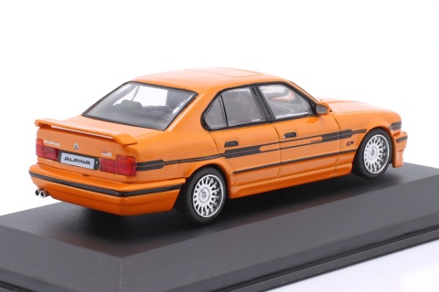 BMW ALPINA B10 Biturbo (E34) 1994 S4310407 Solido 1:43 pomarańczowy