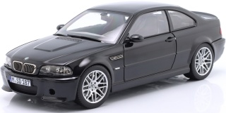BMW M3 CSL (E46) 2003 sapphire black model 183017 Norev 1:18