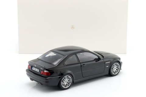 BMW M3 CSL (E46) 2003 sapphire black model 183017 Norev 1:18