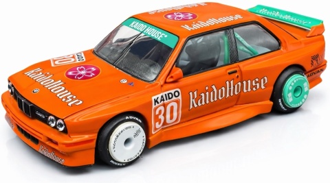 BMW M3 (E30) KAIDOHAUS V1 1989 KAIDO HOUSE KHMG177 MiniGT 1:64 pomarańczowy